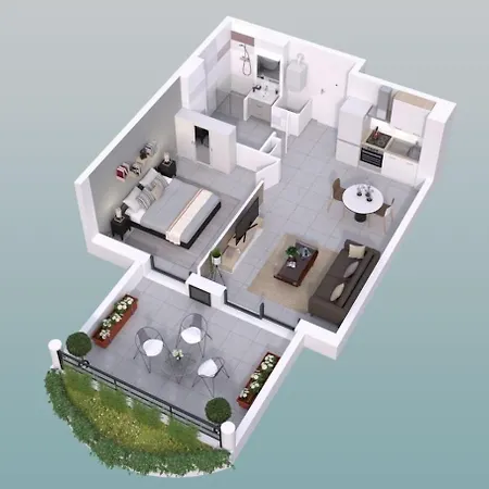 T2 Calme Апартаменты *